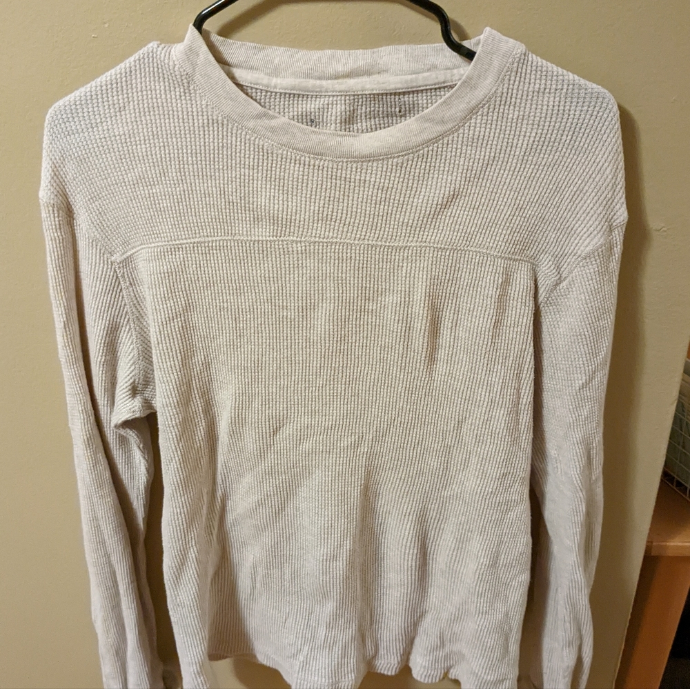 thermal longsleeve shirt